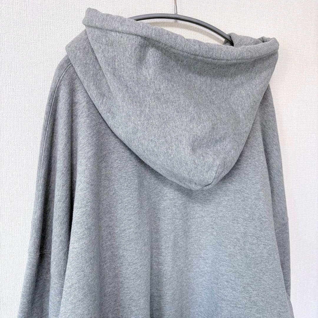 TTT MSW ロゴワッペン パーカー XL グレー Logo Hoodie