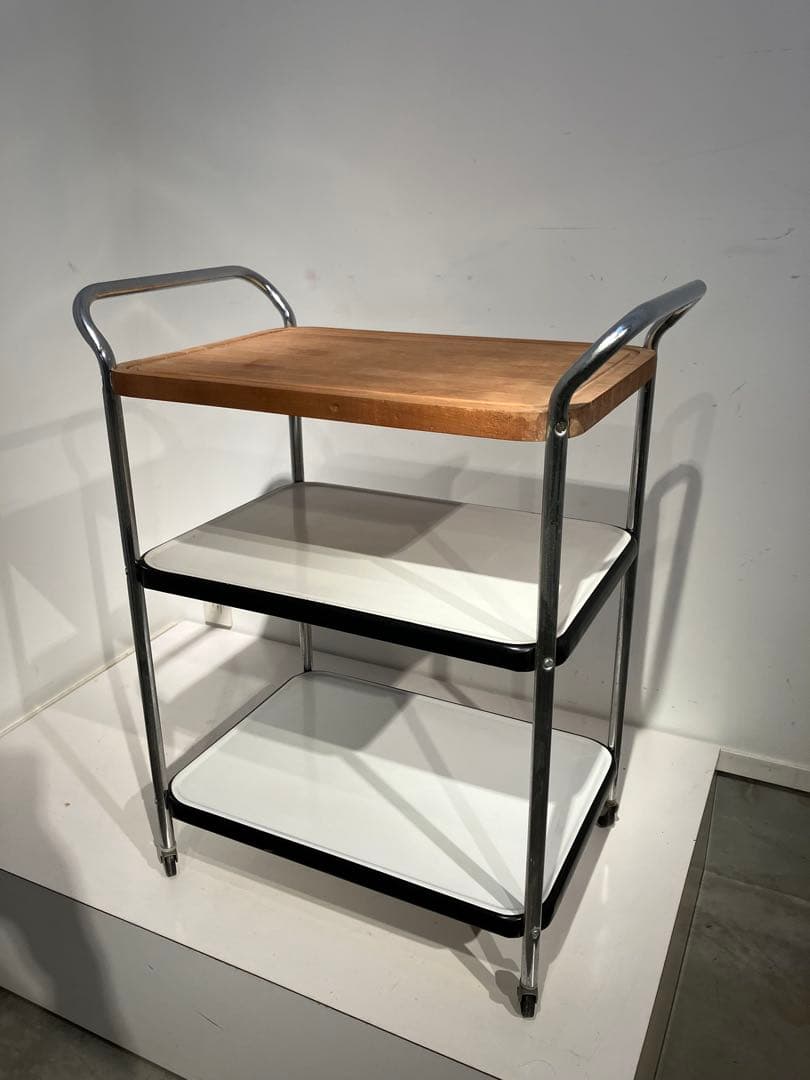 ビンテージ、コスコ社製、キッチンカート、ミッドセンチュリー、cosco、ワゴン