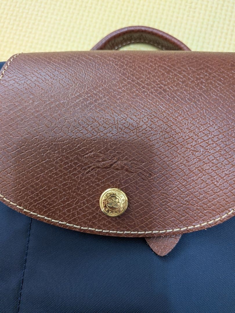 Yuna　ロンシャン　　リュック　ネイビー