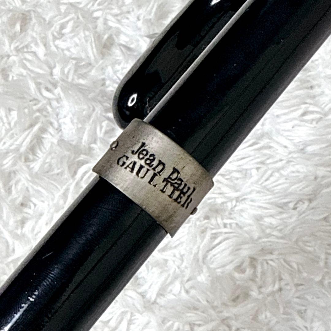 Jean Paul GAULTIER ゴルチエ 長傘 総柄 アート モノトーン