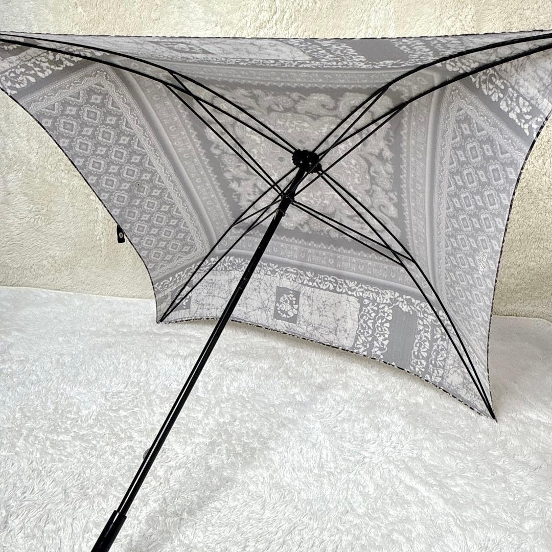 Jean Paul GAULTIER ゴルチエ 長傘 総柄 アート モノトーン