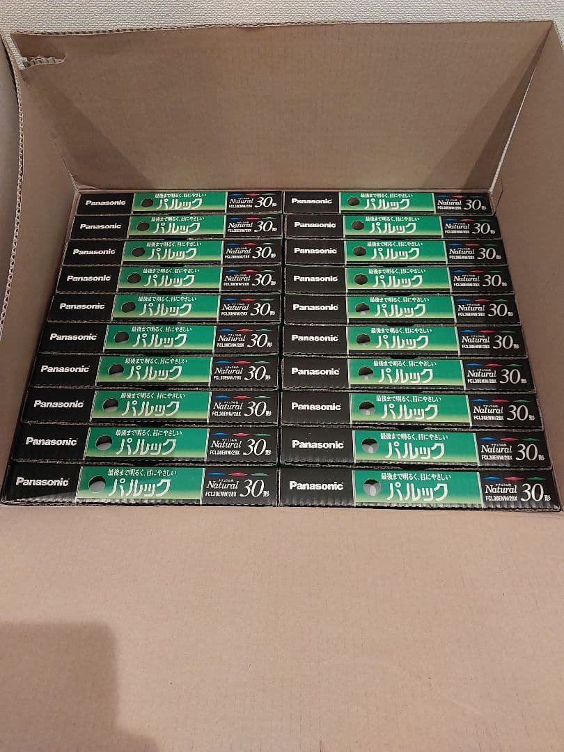 Panasonic FCL30ENW/28X 蛍光灯 20本入り