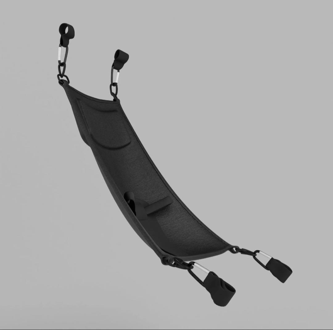 【新品未使用未開封】即日発送 hoppie ブラックベビーカー 追加シート付き