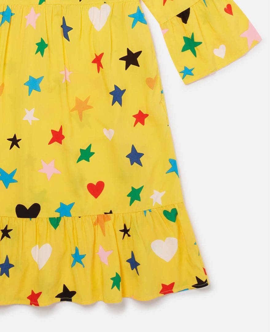 新品　ステラマッカートニーキッズ 星柄ワンピース　10Y /定価3万円以上