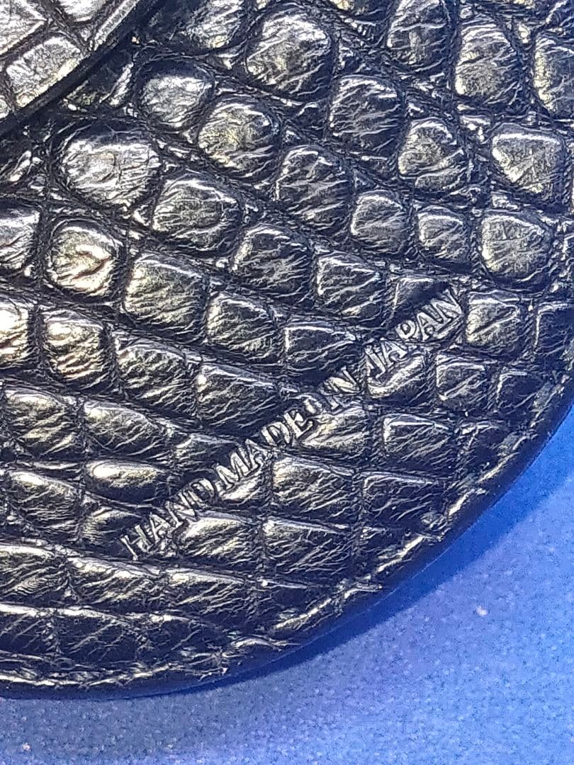 CYPRIS・キプリスクロコダイルレザー馬蹄型小銭入れ 中古品