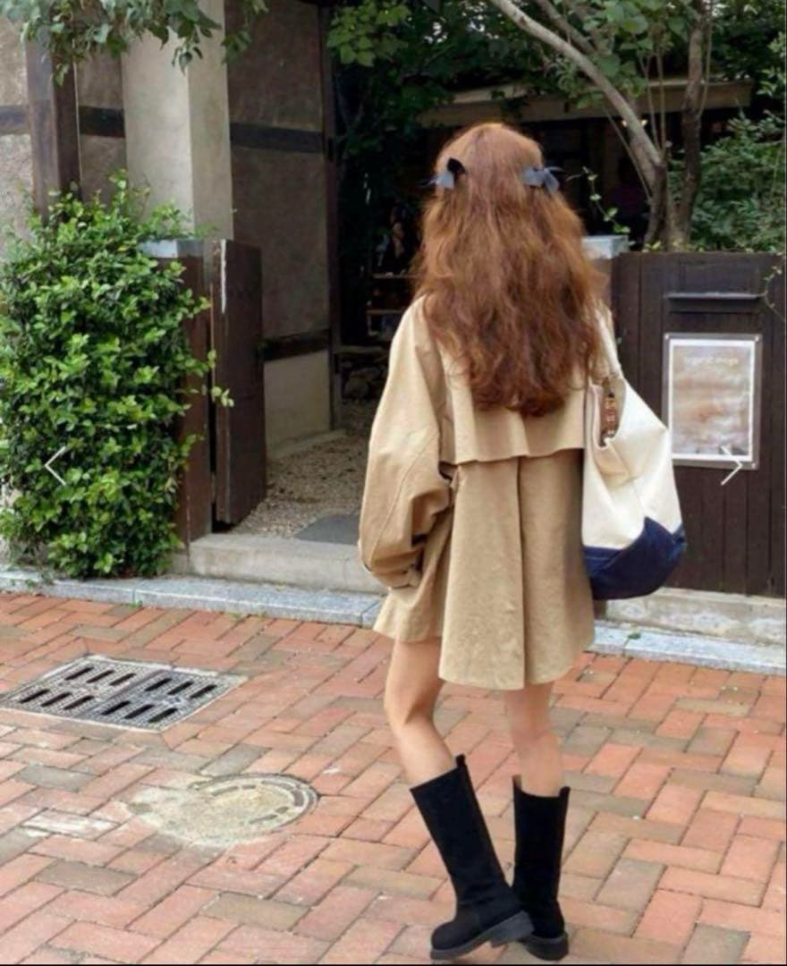 Samoyed ポンチョトレンチコート