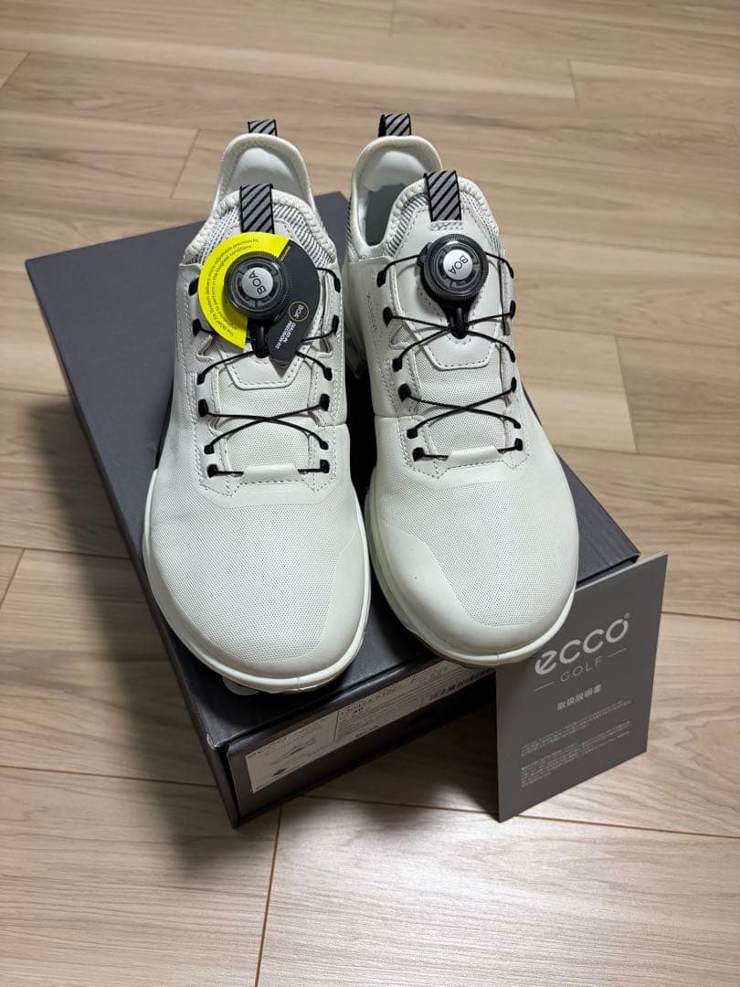 eccoゴルフシューズ バイオム C4 ボア EU40 ホワイト