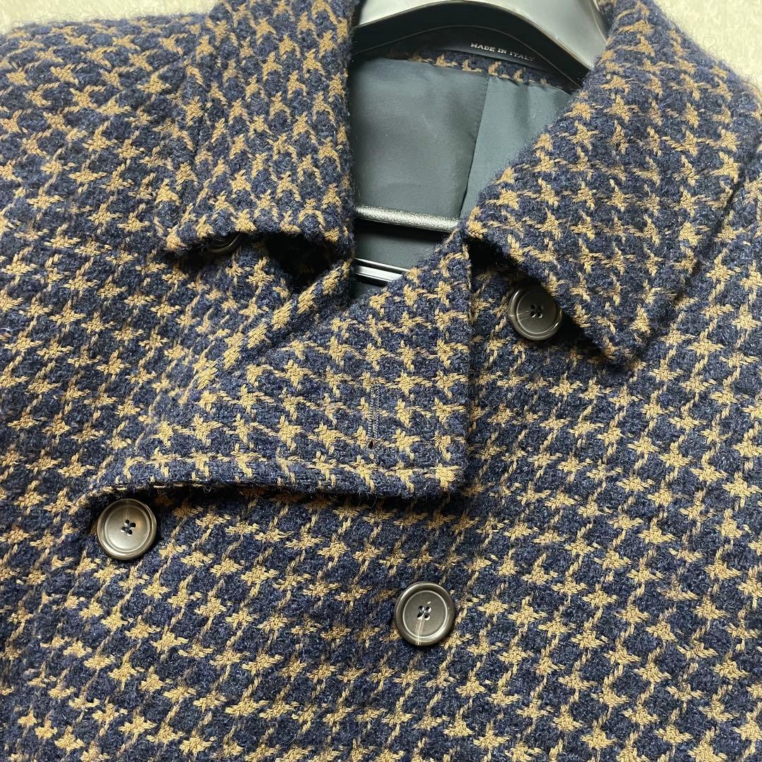 タリアトーレ ビームス ブリッラペルイルグストアルパカ ツイード ロングコート