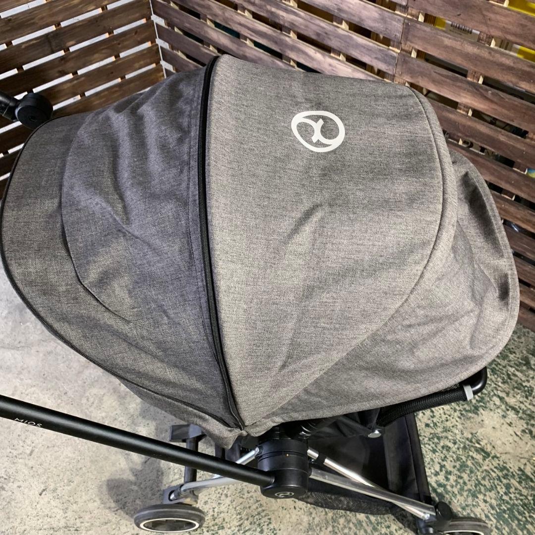 H855\" cybex PLATINUM MIOS ベビーカー グレー