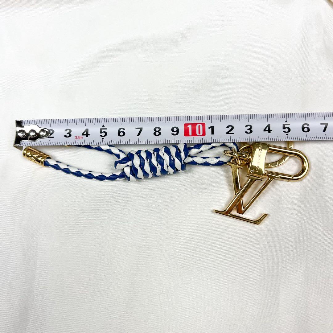 美品 2024年モデル ルイヴィトン ノーティカル ノット キーホルダー レザー