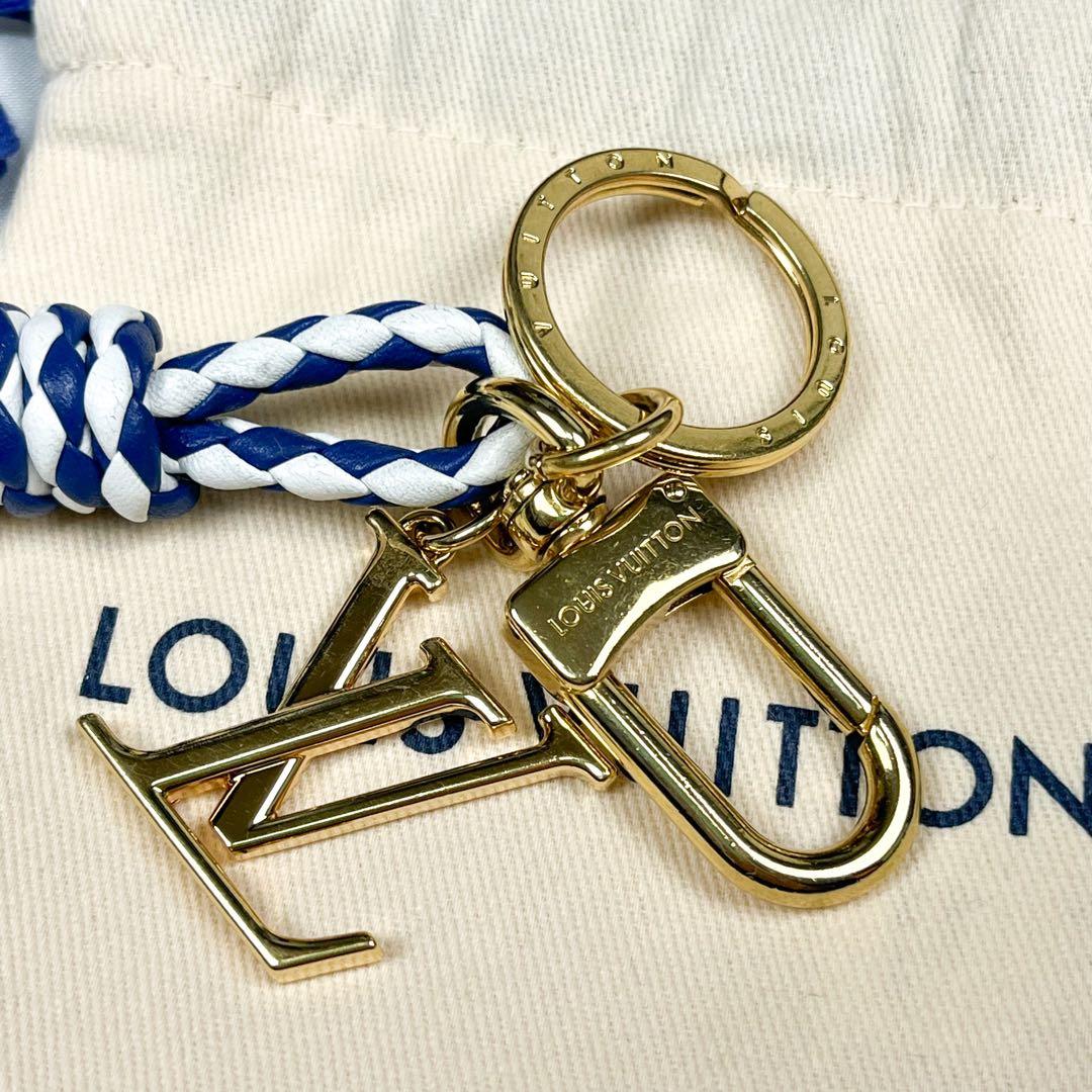 美品 2024年モデル ルイヴィトン ノーティカル ノット キーホルダー レザー