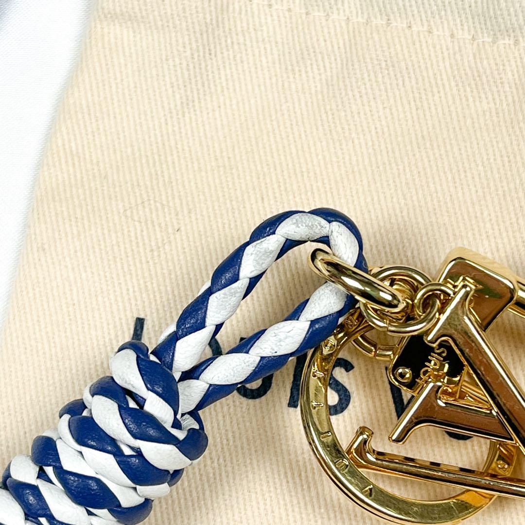 美品 2024年モデル ルイヴィトン ノーティカル ノット キーホルダー レザー