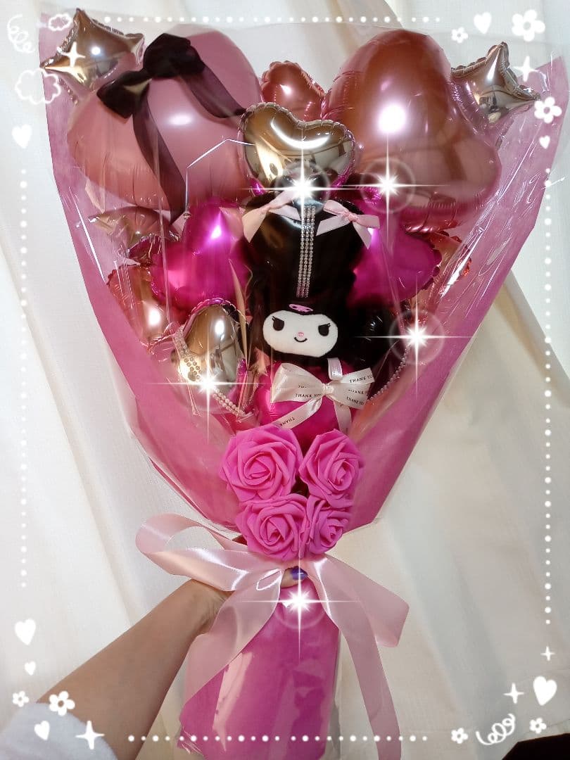 バルーンブーケ02　卒業式　成人式　20歳お祝い