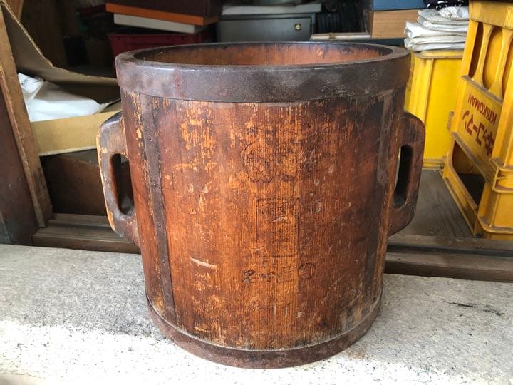 【大正/昭和レトロ】50年以上昔の一斗枡/ます/アンティーク/骨董品/インテリア