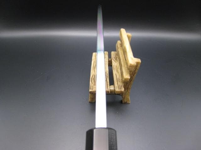 [新品未使用] 出刃150mm 白紙3号 朴木 八角 水牛