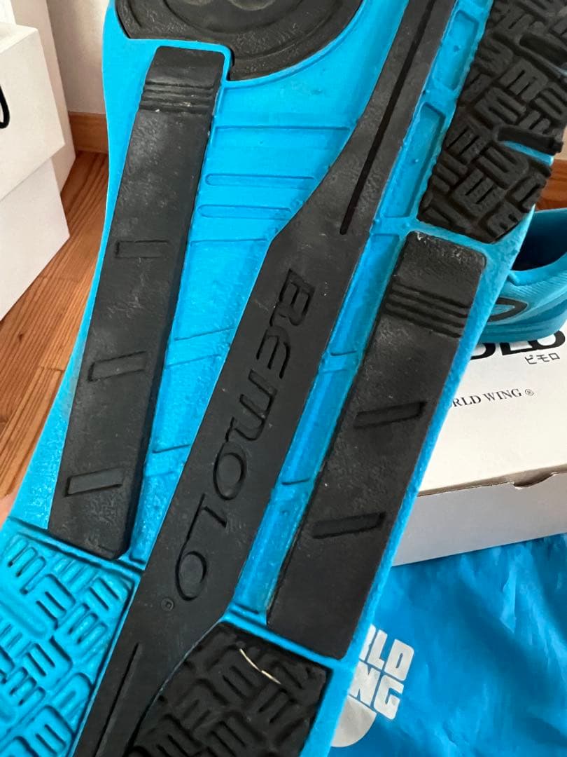 【煌】ビモロ（BeMoLo）ランニングベロ トリコブルー 25.0cm