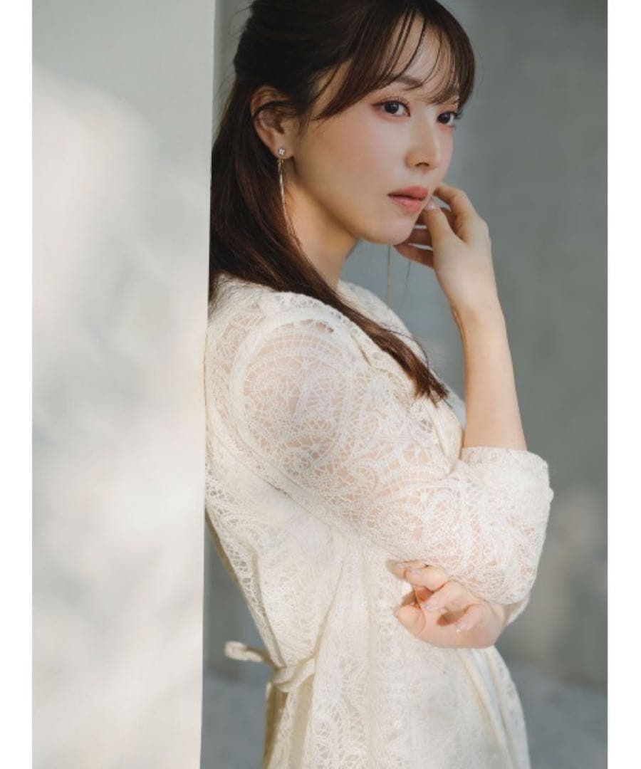 【新品】SNIDEL スナイデル レースジャケット×サテンキャミワンピset