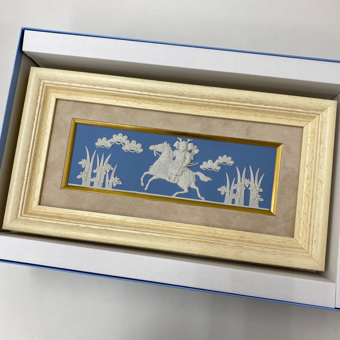 【美品】 リトルサムライ　プラーク　木製フレーム　ブルー