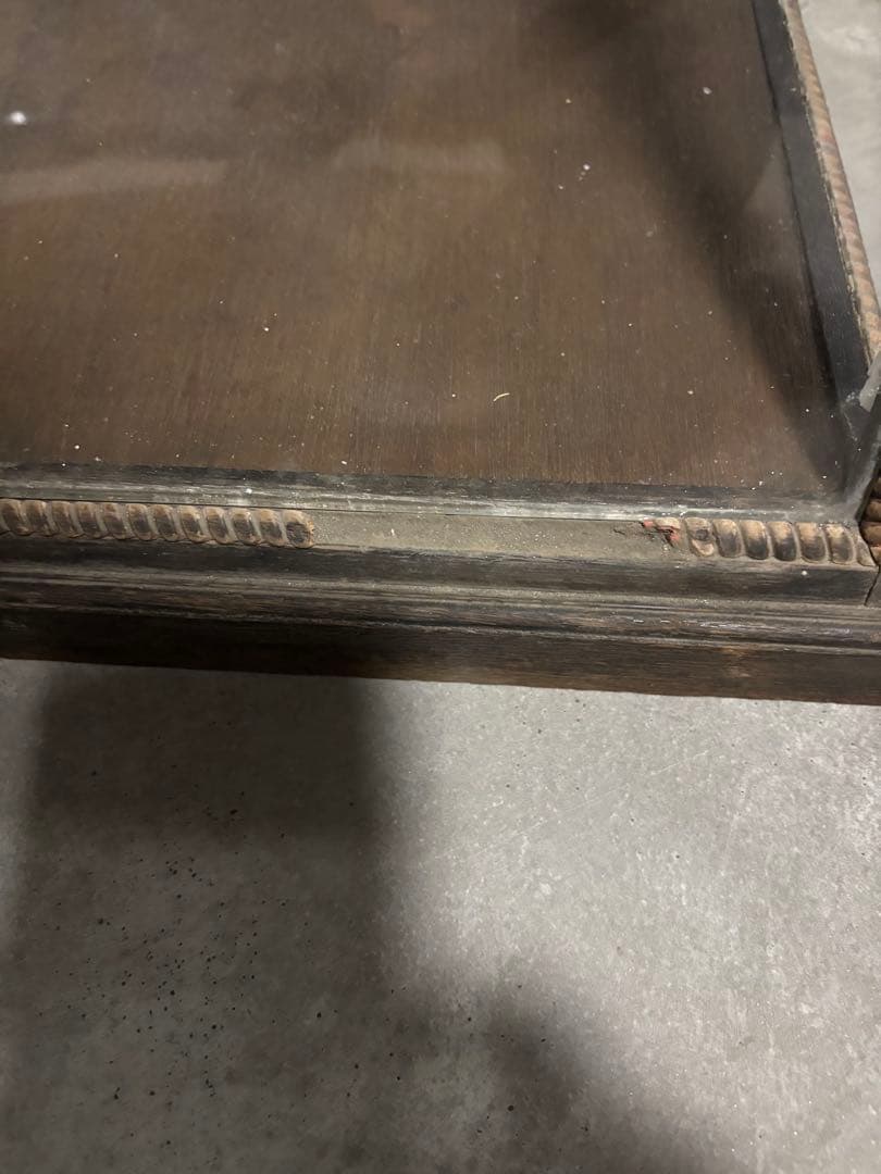 ビンテージ　昭和レトロガラスケース 墨田区から10kmまで配達