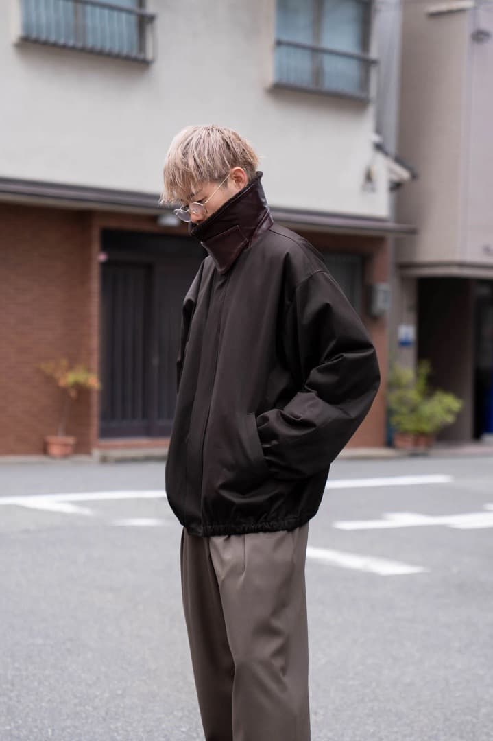 【ssstein】MOUTON COLLAR PADDED JACKET 2