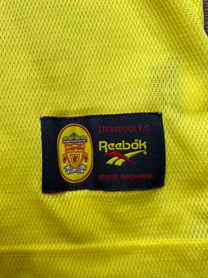 1998-1999 リバプール　ジェラード　リーボック　サードユニフォーム