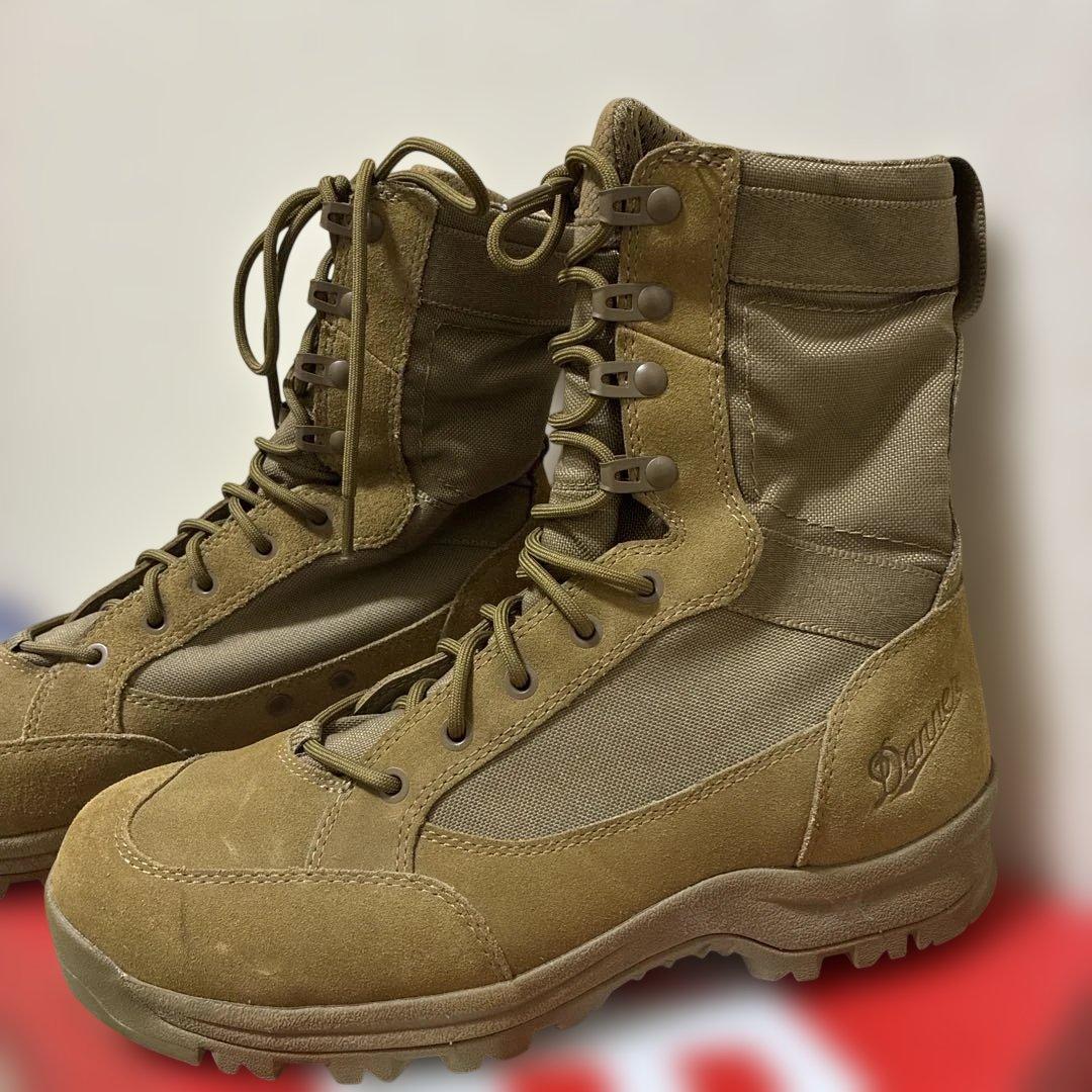 Danner ブラウン ミリタリーブーツ ハイカット