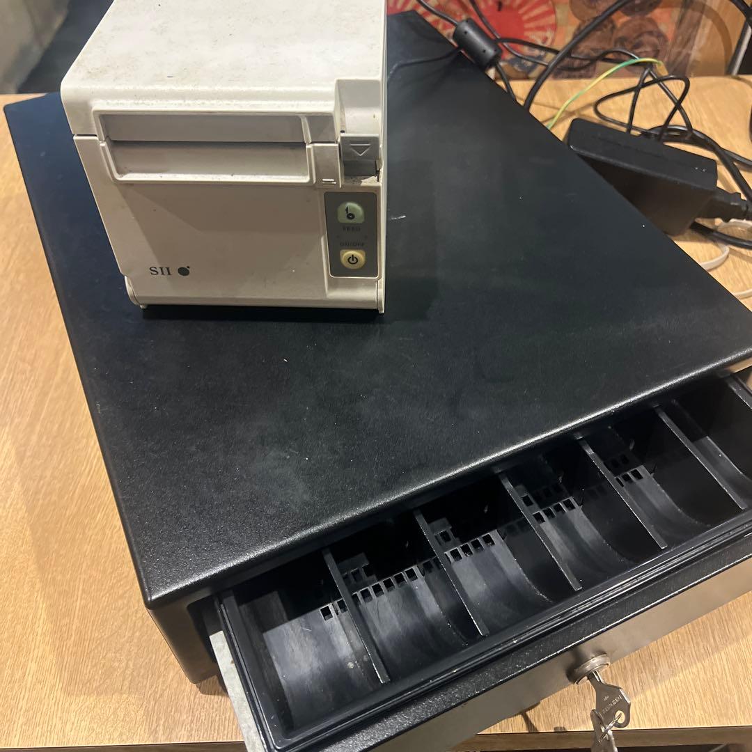 SII レシートプリンター ＋ キャッシュドロア セット 業務用