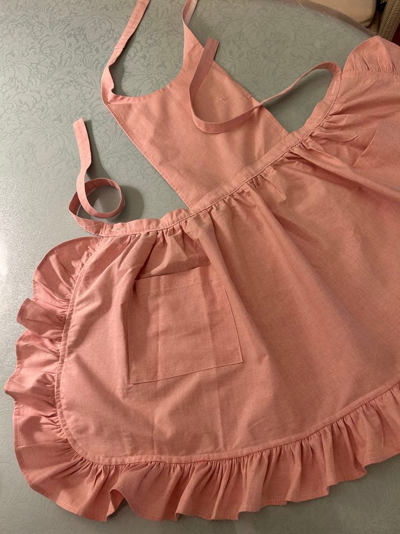 ラルフローレン　RALPH LAUREN ピンク フリル付きエプロン　新品未使用