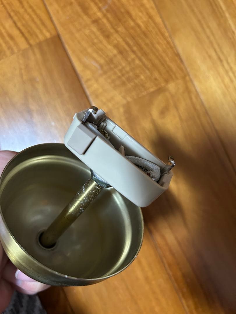 ヴィンテージ風ステンドグラスライト　吊り下げタイプ　黄色×透明色