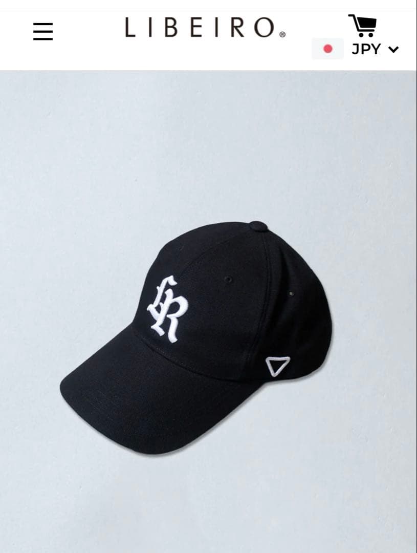LIBERO キャップ　BLACK