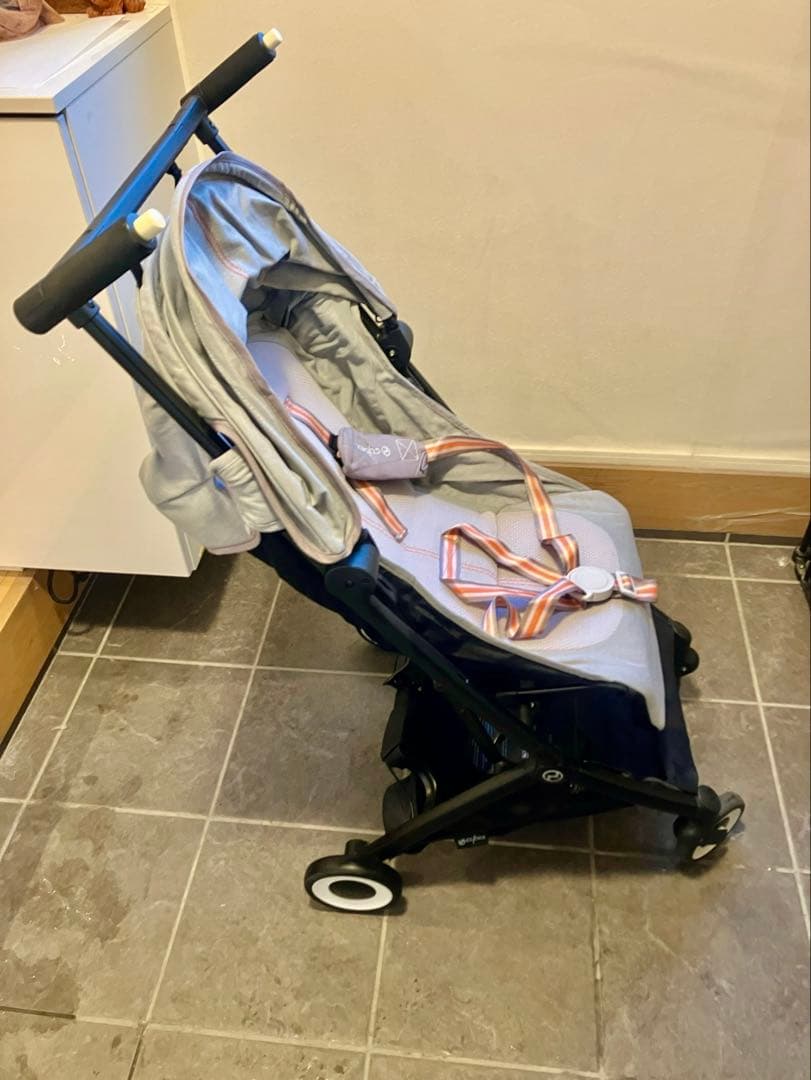 cybex サイベックス ベビーカー リベル レインカバー付 グレー