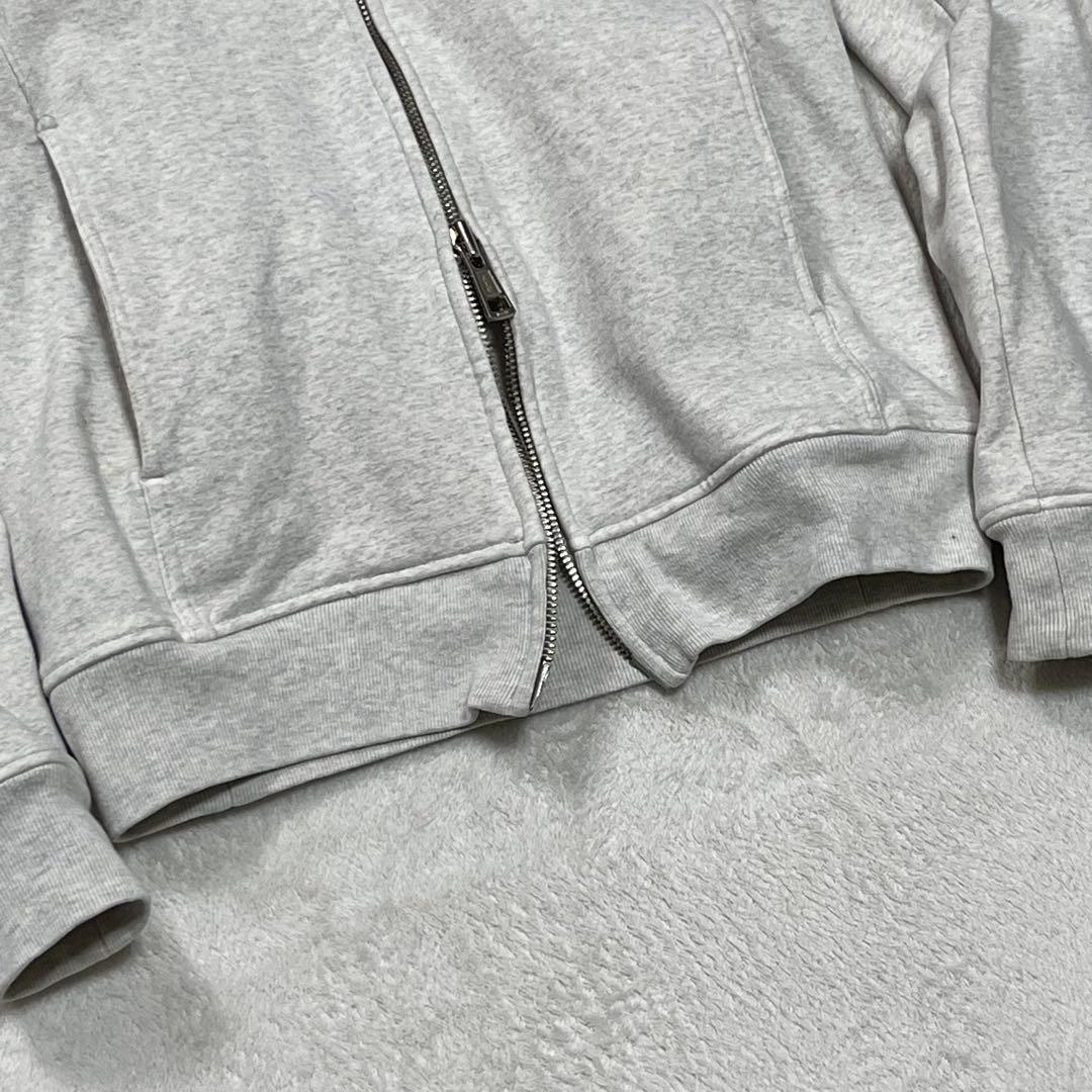 『AKM』定価6.6万 ストレッチジャージパーカー ダブルジップアップ