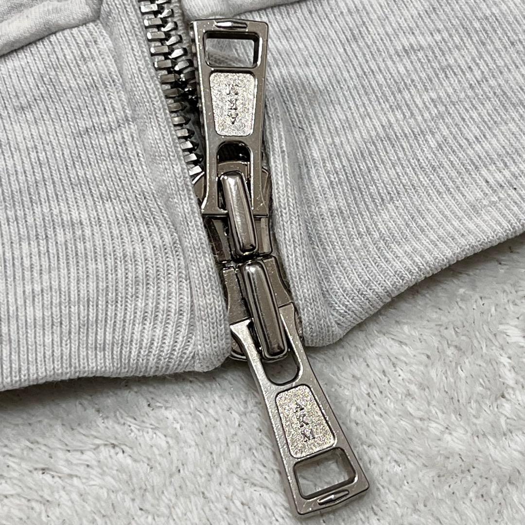 『AKM』定価6.6万 ストレッチジャージパーカー ダブルジップアップ