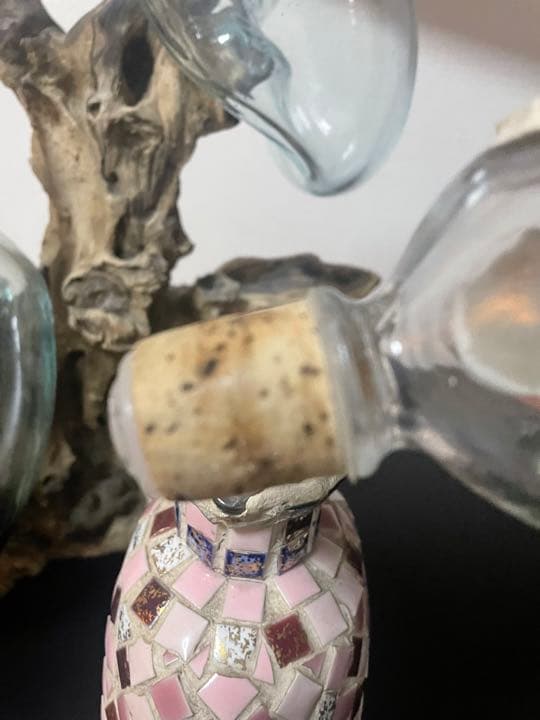 ビンテージ　タイル　デキャンタ