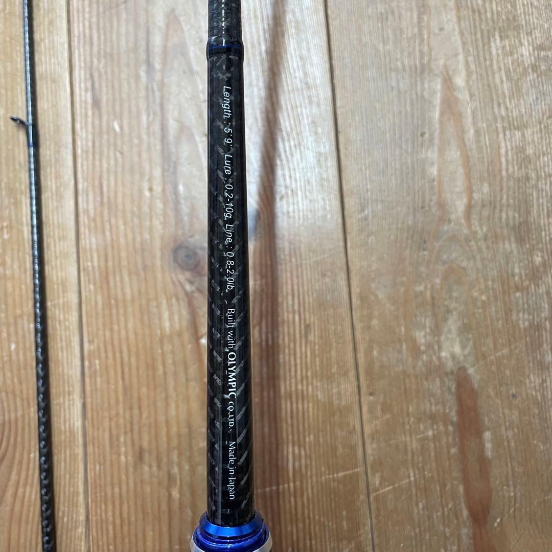 s*6様 Clear Blue Crystar 59 GIFTED ロッド 1-