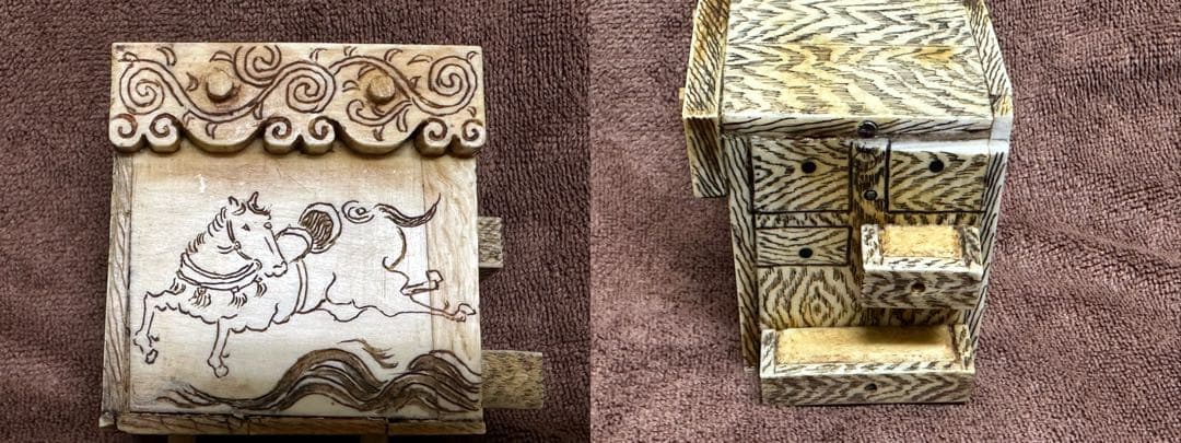 根付　江戸の名物　アンティーク　時代物 置物　縁起物　 総重量：370g