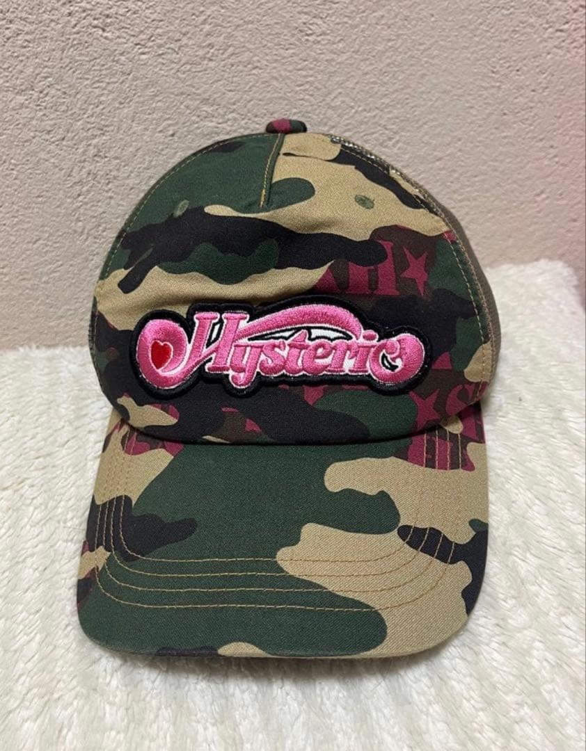 HYSTERIC GLAMOUR 迷彩キャップ