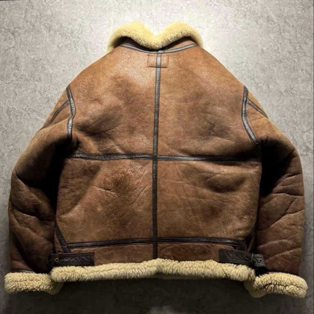 【90s vintage】フライトジャケット　B3 L ムートンジャケット　ボア