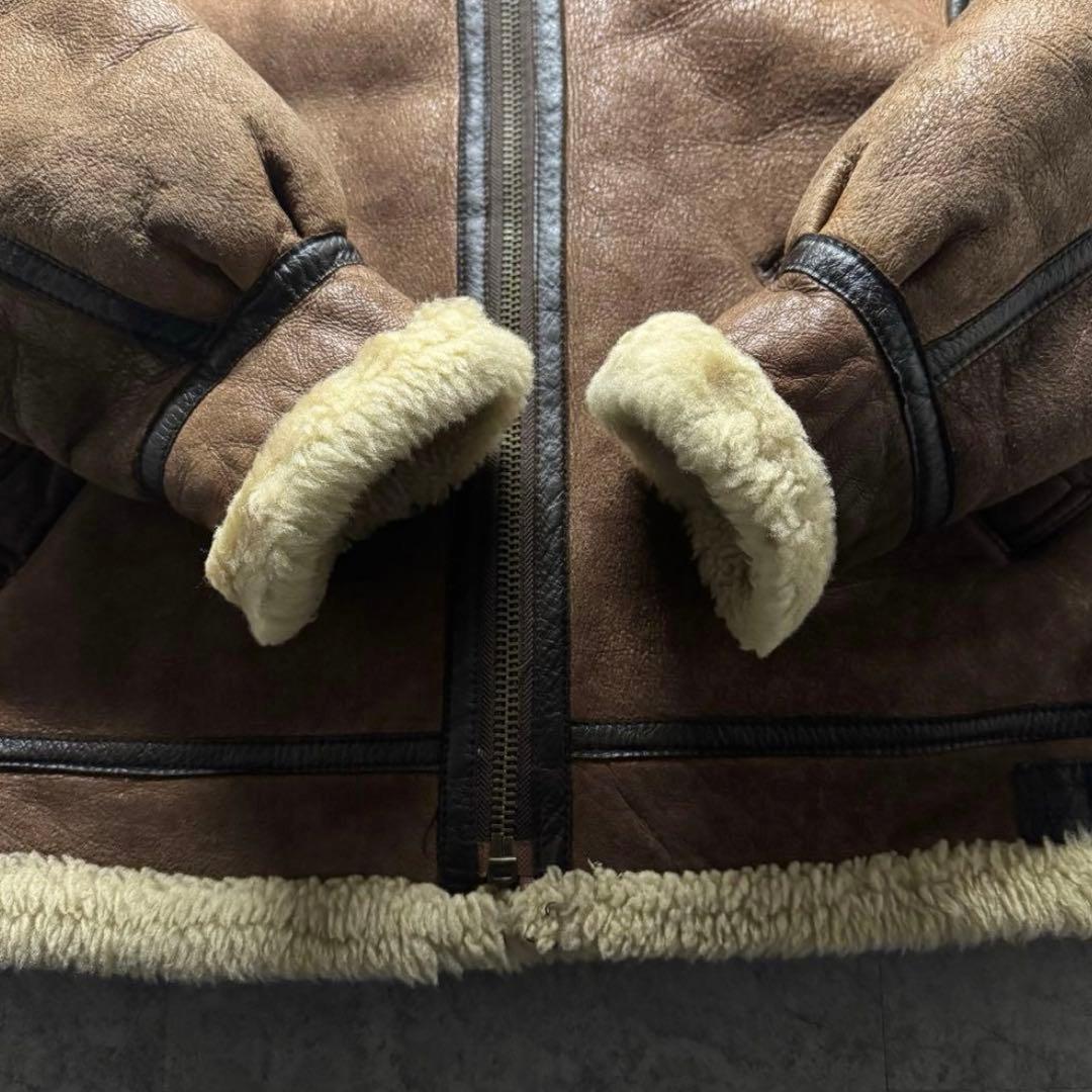 【90s vintage】フライトジャケット　B3 L ムートンジャケット　ボア