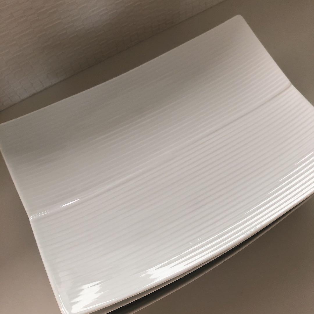 白山陶器　長方皿　大