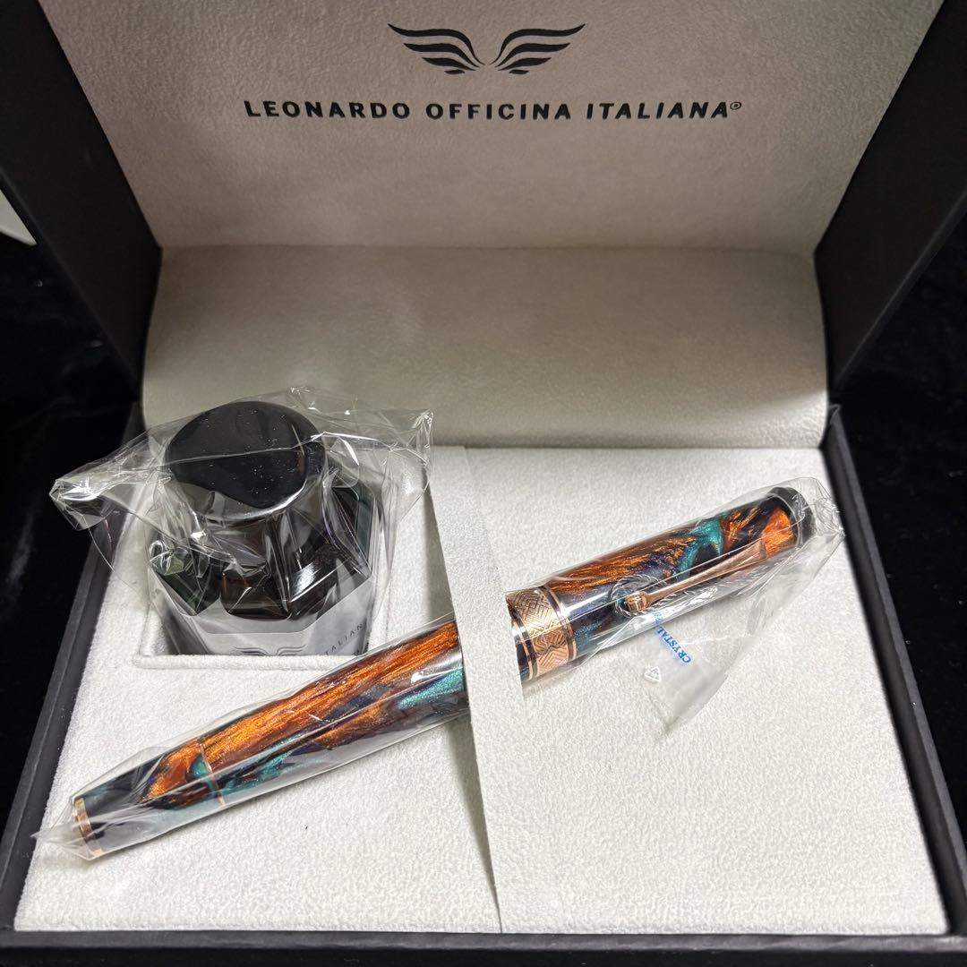 レオナルド スーパーノヴァ BOHEMIAN TWILIGHTペン先 14K F