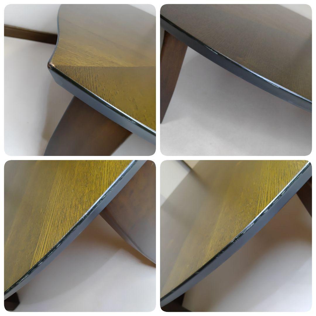 葉っぱのテーブル 上久商店 天板 120×80cm 高さ32.7cm 送料無料