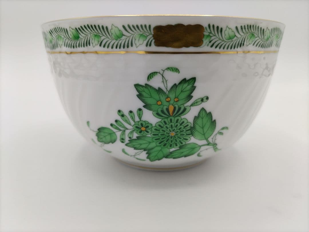 mi様 ヘレンド/HEREND「アポニーグリーン」シリーズ スラップボウル