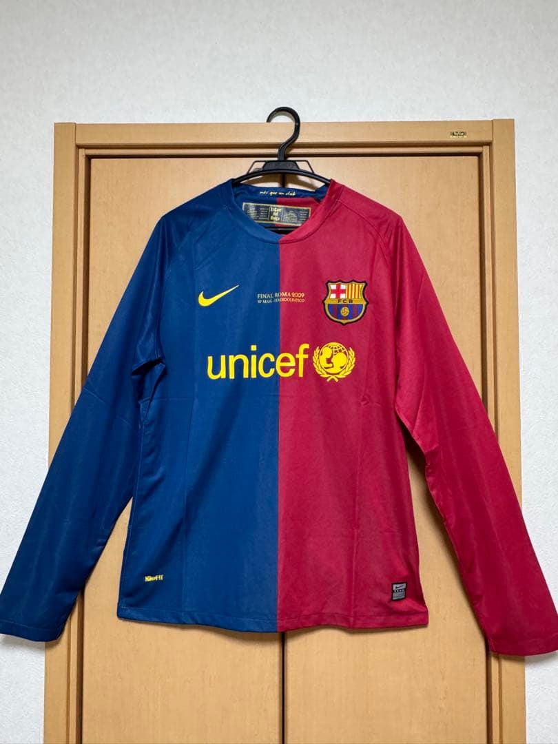 [新品、未使用]バルセロナ 長袖 ユニフォーム 08-09