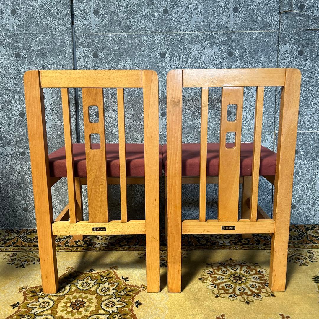 ꧁光製作所 hikari꧂カウンターチェア4脚 昭和レトロ 店舗什器 ダイニング