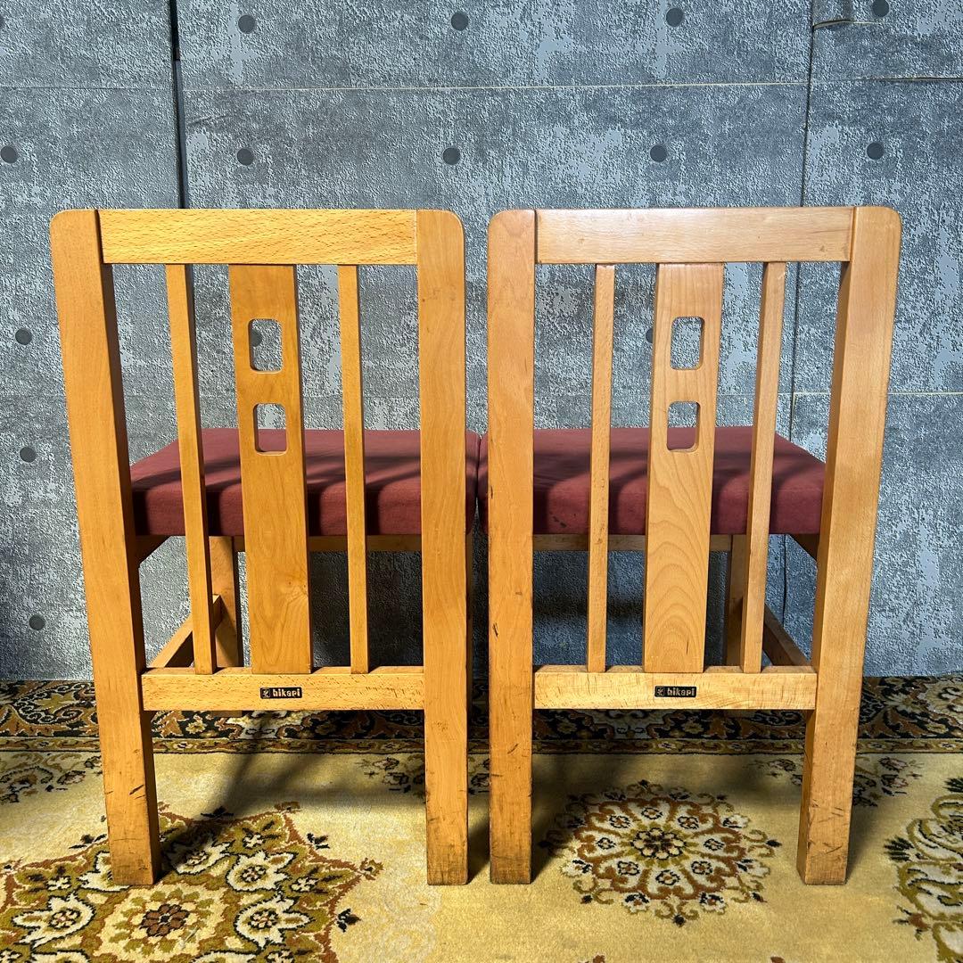 ꧁光製作所 hikari꧂カウンターチェア4脚 昭和レトロ 店舗什器 ダイニング