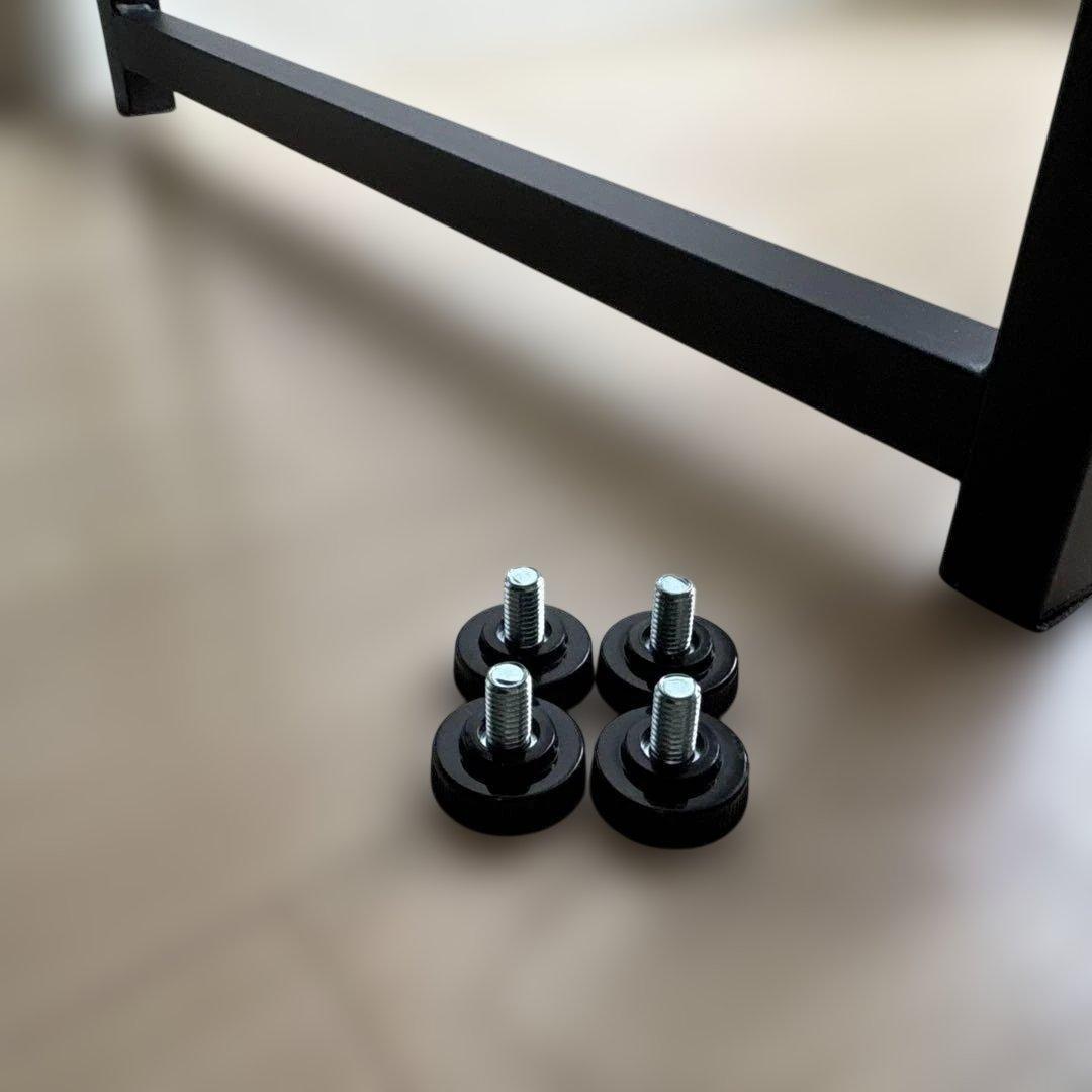 送料無料 シンプルデスク 幅140cm ブラウン ワークデスク