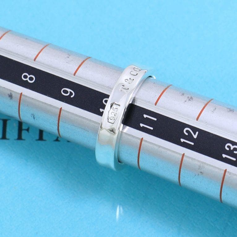 ティファニー　TIFFANY　10.5号　ナロー リング　定番　良品 111