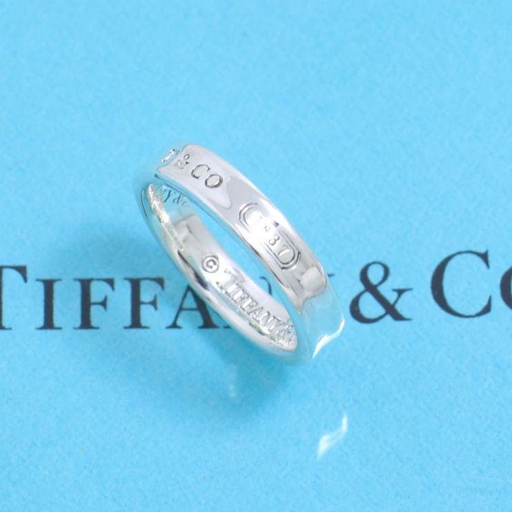 ティファニー　TIFFANY　10.5号　ナロー リング　定番　良品 111