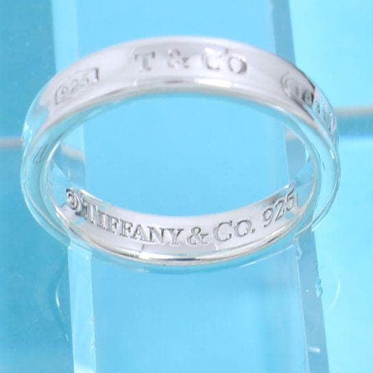 ティファニー　TIFFANY　10.5号　ナロー リング　定番　良品 111